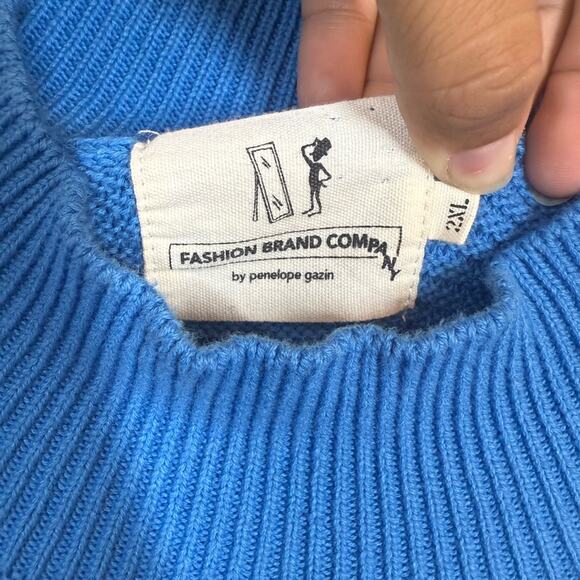 RARE Penelope Gazin Fashion Brand Company Sex House Sweater Vest Size 2XL - Picture 3 of 4
